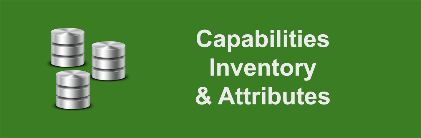 Capabilities Inventory and Attributes