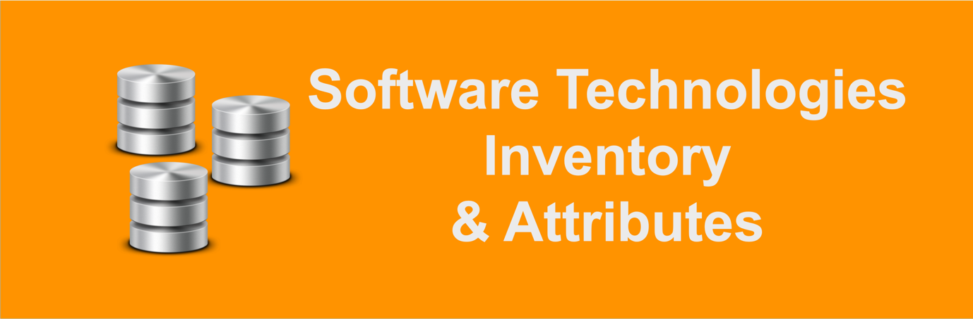 Software Technologies Inventory and Attributes